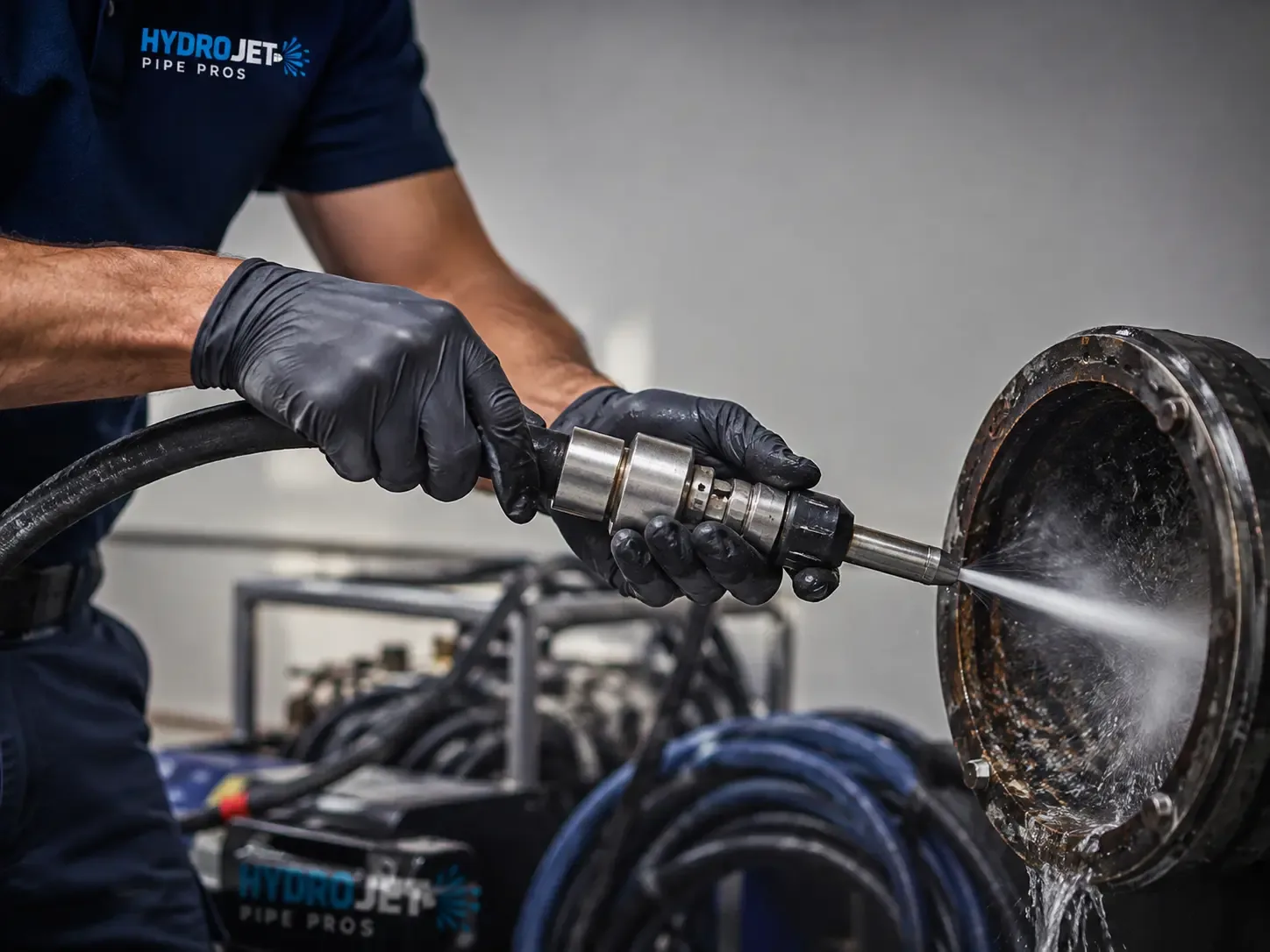 Hydro Jet Pipe Descaling in Monterey, CA